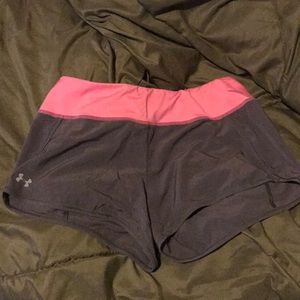 Grey underarmour shorts